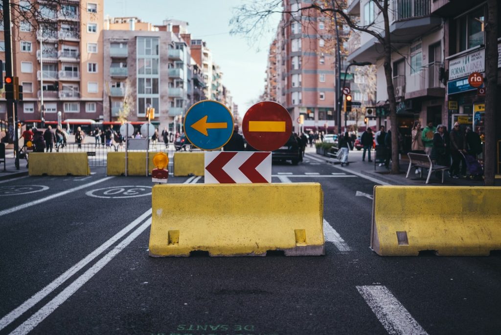 road blocks